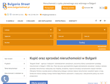 Tablet Screenshot of bulgariastreet.pl